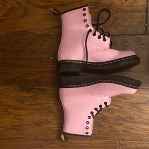 Dr. Martens Kids Light Pink Boots